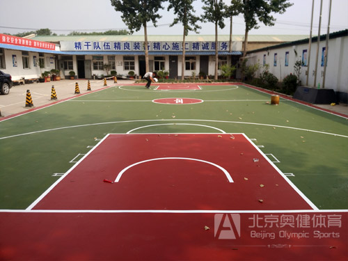 塑膠籃球場地對基礎質量要求