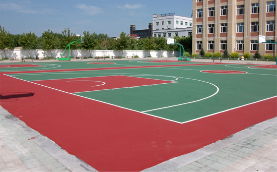 經過籃球場地坪漆多厚介紹