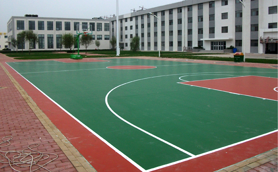 籃球場塑膠地面標準厚度