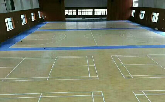 室內pvc羽毛球場圖片