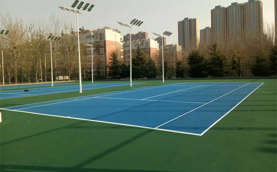 標準網球場地