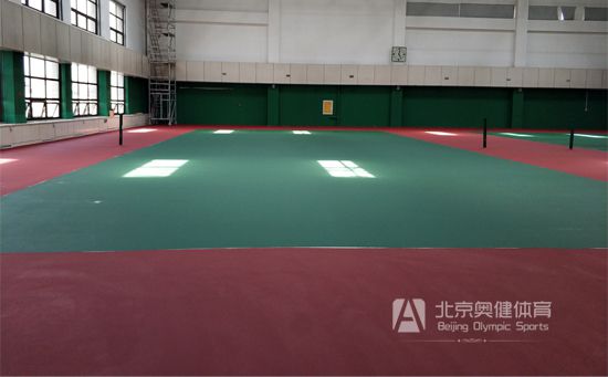 塑膠網球場地面施工步驟